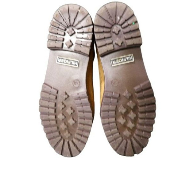 Tommy Hilfiger NWOT Quilted Suede High Boots Sz 7M - Picture 4 of 5